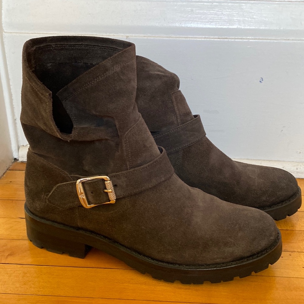 Frye suede boots